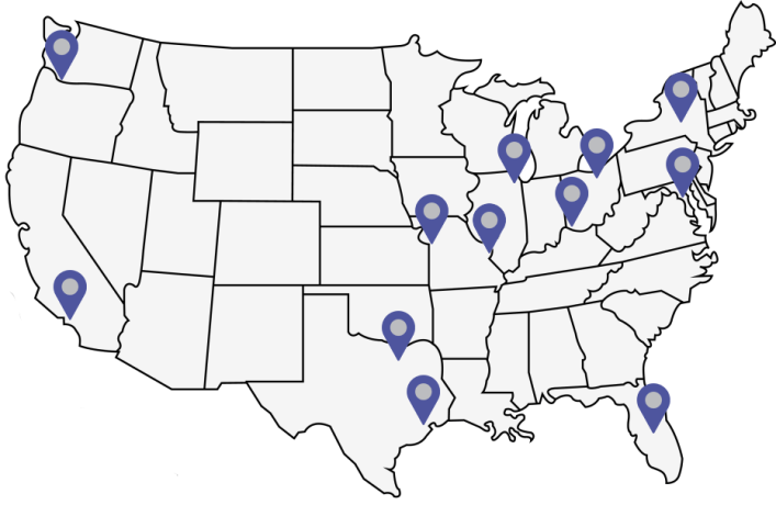 Flexhose Location Map